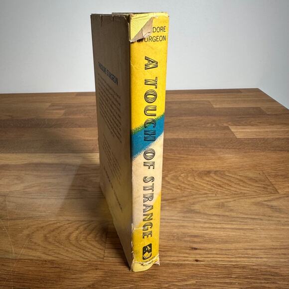 A Touch Of Strange Theodore Sturgeon 1958 Doubleday Science Fiction BCE HC DJ - Picture 13 of 14